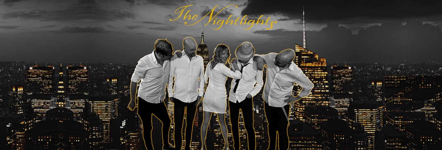 Dena Davies und die Band "The Nightlights"